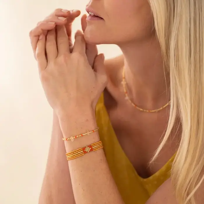 A BEAUTIFUL STORY BS FIELD CITRINE BRACELET
