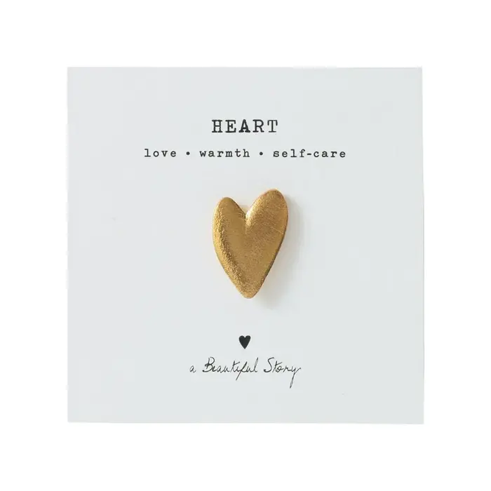 A BEAUTIFUL STORY BS BROOCH HEART