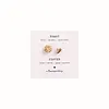 BS BROOCH SET CLOVER - HEART
