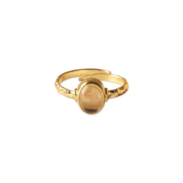 A BEAUTIFUL STORY BS CERTAIN CITRINE RING