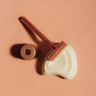 WONDR WONDR SAFETY RAZOR SCHEERMES + HOUDER ROSE GOUD