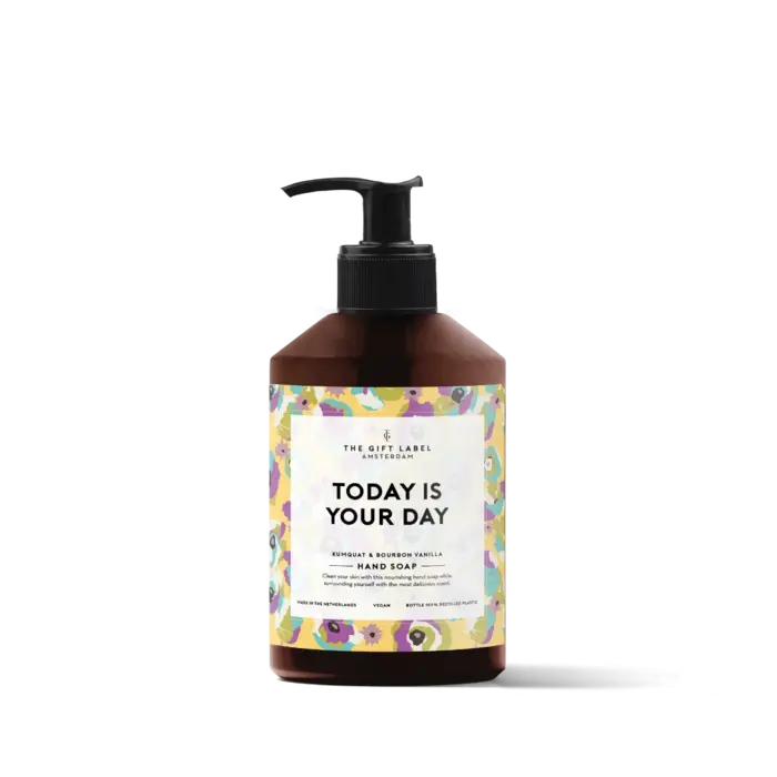 THE GIFT LABEL GIFT LABEL HAND SOAP TODAY IS YOUR DAY