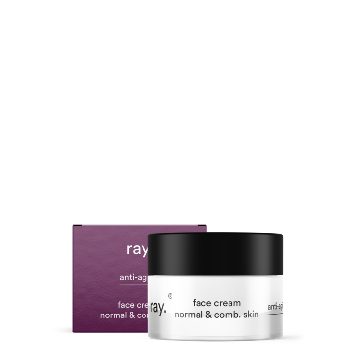 RAY RAY ANTI AGING FACE CREAM NORMALE & GECOMBINEERDE HUID 50 ML