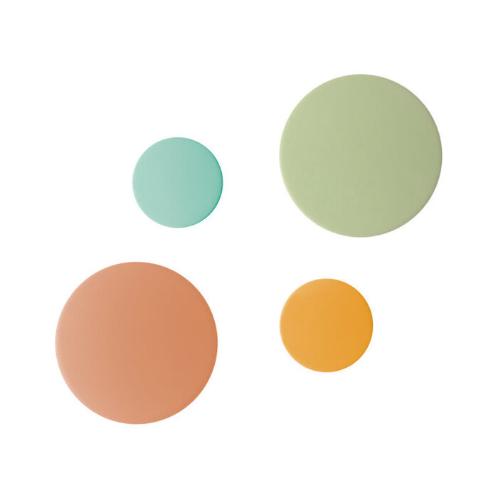 REMEMBER REMEMBER WALL HOOKS DAISY SET OF 4