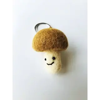 PERSON'ELLE PERSON'ELLE KEYCHAIN MUSHROOM