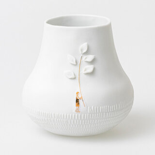 RADER RADER PICTURE STORY VASE MEADOW