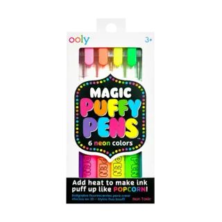 OOLY OOLY MAGIC NEON PUFFY PENS