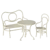 MAILEG CAFE SET MOUSE OFF WHITE