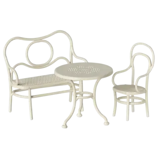 MAILEG MAILEG CAFE SET MOUSE OFF WHITE