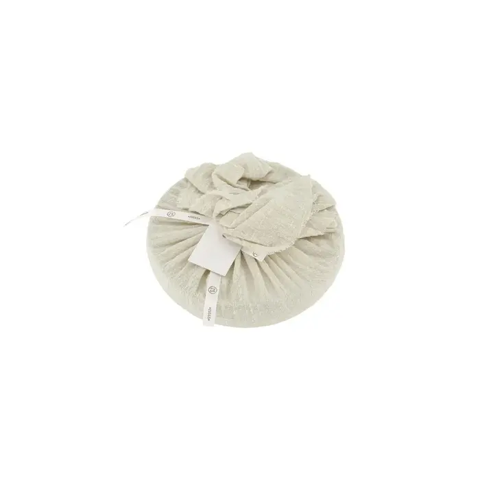 ZUSSS ZUSSS GEURKAARS METAAL GOUD IN LINNENDOEK L ZAND/GOUD