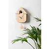 PT WALL CLOCK MODERN CUCKOO LIGHT WOOD