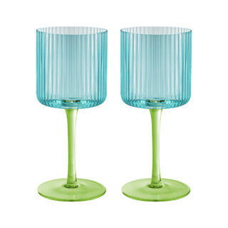 REMEMBER REMEMBER WIJNGLAZEN DE 2 MOSEL (BLAUW)