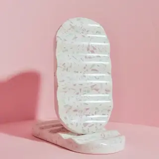 WONDR WONDR TERRAZZO HOUDER GROEN / PAARS