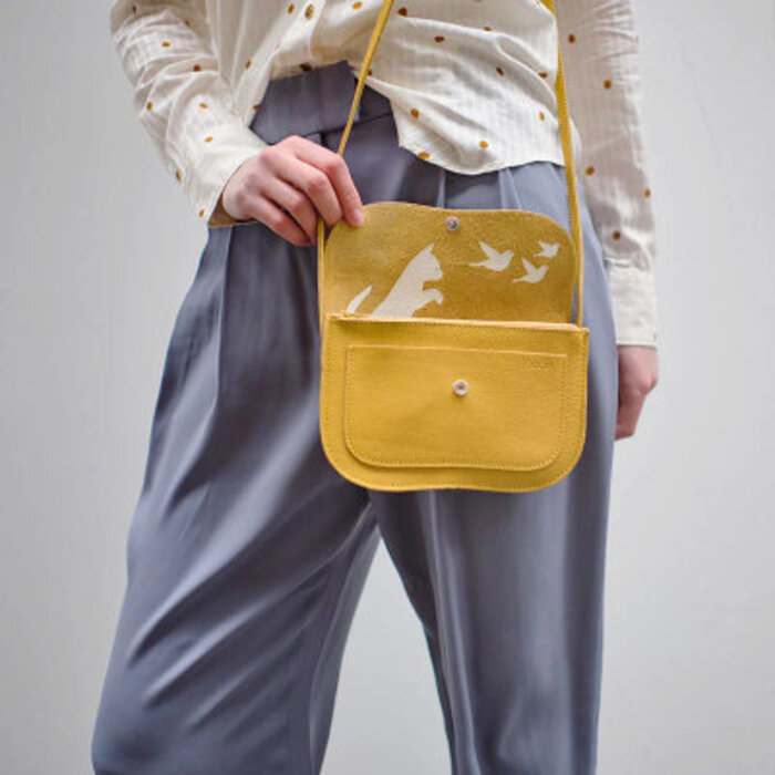 KEECIE KEECIE BAG CAT CHASE YELLOW