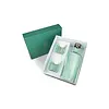 PAVEAU RIBBED GIFT SET BONDI (GROEN) BOTTLE + 2 GLASSES