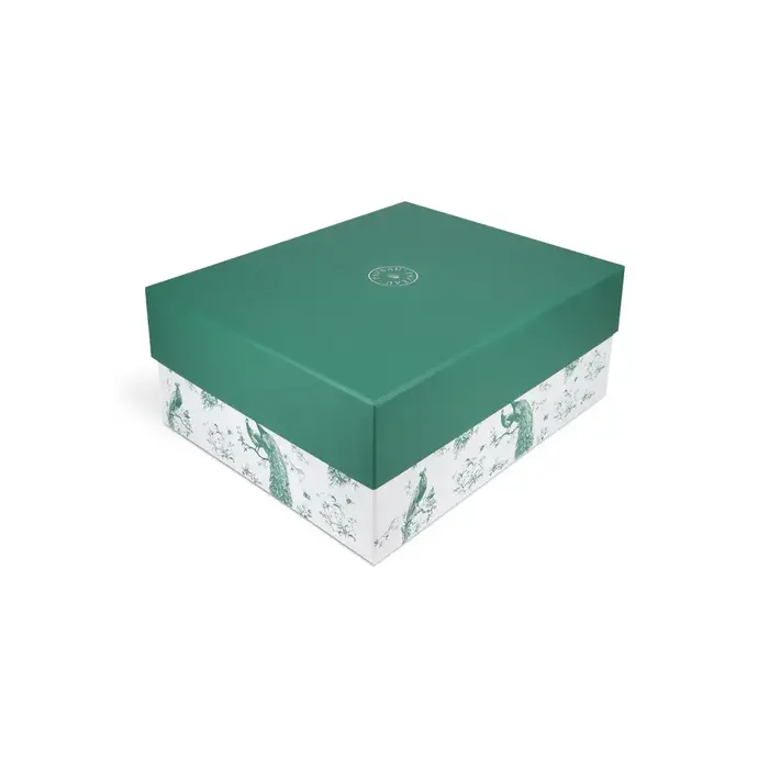 PAVEAU PAVEAU RIBBED GIFT SET BONDI (GROEN) BOTTLE + 2 GLASSES