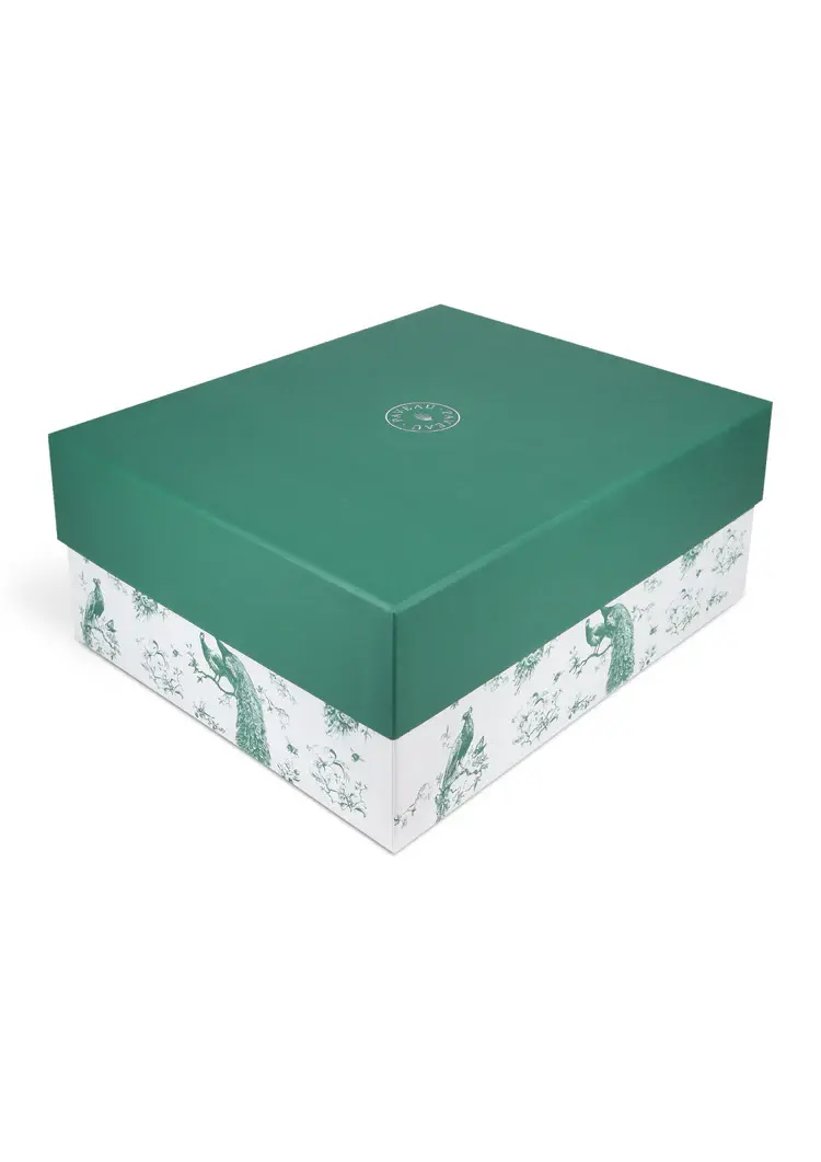 PAVEAU PAVEAU RIBBED GIFT SET BONDI (GROEN) BOTTLE + 2 GLASSES