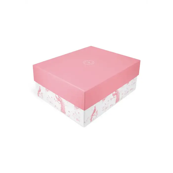 PAVEAU PAVEAU RIBBED  GIFT SET PINK BOTTLE + 2 GLASSES