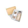 PAVEAU RIBBED BELLS (PERZIK) GIFT SET BOTTLE + 2 GLASSES