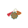 ZUSSS SLEUTELHANGER KLAVERTJE MULTICOLOR