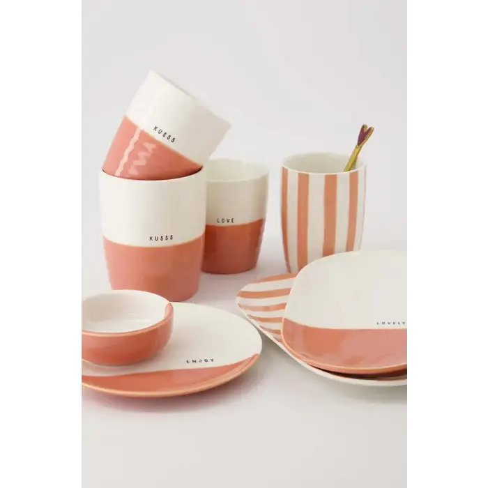 ZUSSS ZUSSS GEBAKSBORDJE ENJOY WIT/ROZE