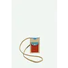 STICKY LEMON PHONE POUCH WONDERS YELLOW + RUST