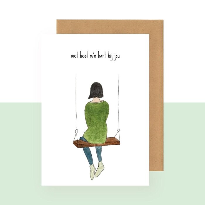 STUDIO BERTHA BERTHA COND MET HEEL MIJN HART BIJ JOU