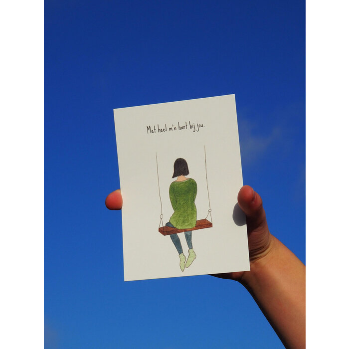 STUDIO BERTHA BERTHA COND MET HEEL MIJN HART BIJ JOU