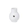 RADER MINI VASE HEART GOLD