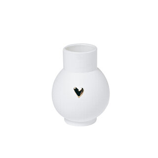 RADER RADER MINI VASE HEART GOLD