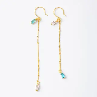 MURIELLE PERROTTI PERROTTI NALA ASYM KETTING TURQUOISE