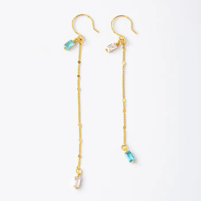 MURIELLE PERROTTI PERROTTI NALA ASYM KETTING TURQUOISE