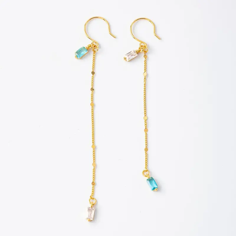 MURIELLE PERROTTI PERROTTI NALA ASYM KETTING TURQUOISE