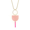 MON ONCLE FLUO KETTING ROZE