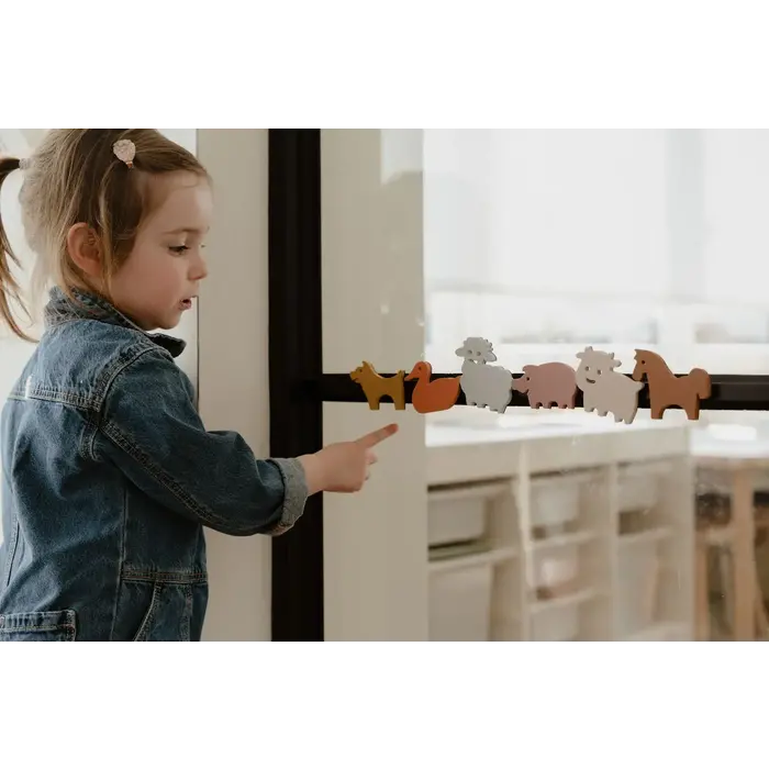 MOES MAGNETIC FARM ANIMALS (6 STUKS)