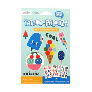 OOLY OOLY MINI TATTOOS ICE CREAM PARTY