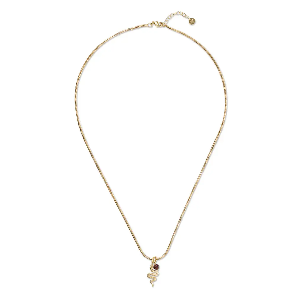 A BEAUTIFUL STORY BS IMAGINE (slang)  GARNET NECKLACE