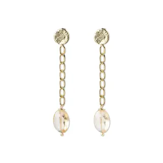 A BEAUTIFUL STORY BS MEDITATION CITRINE EARRINGS