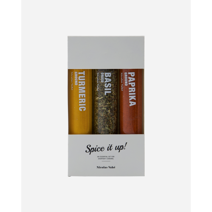 NICHOLAS VAHE VAHE SPICES BASIL, PAPRIKA, CHILLI, TURMERIC
