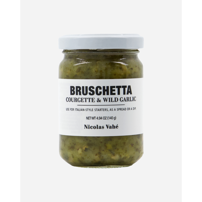 NICHOLAS VAHE VAHE BRUSCHETTA COURGETTE & WILD GARLIC
