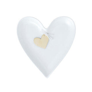 RADER RADER HEART PLATE GOLDEN HEART