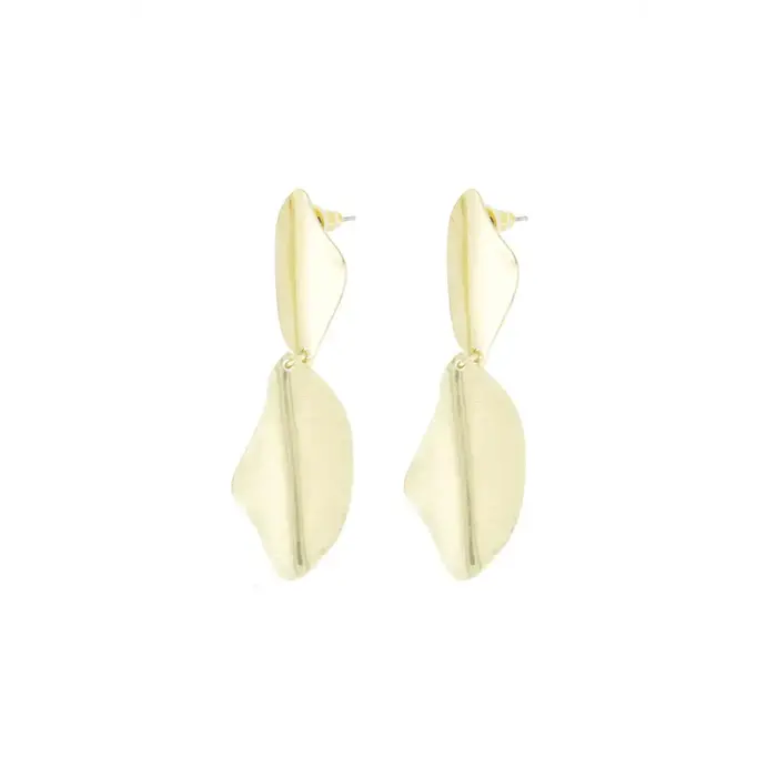 ZUSSS ZUSSS OORBELLEN MET BLAD VORM