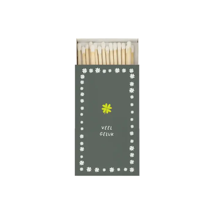 ZUSSS ZUSSS LUCIFERS VEEL GELUK WIT/GROEN