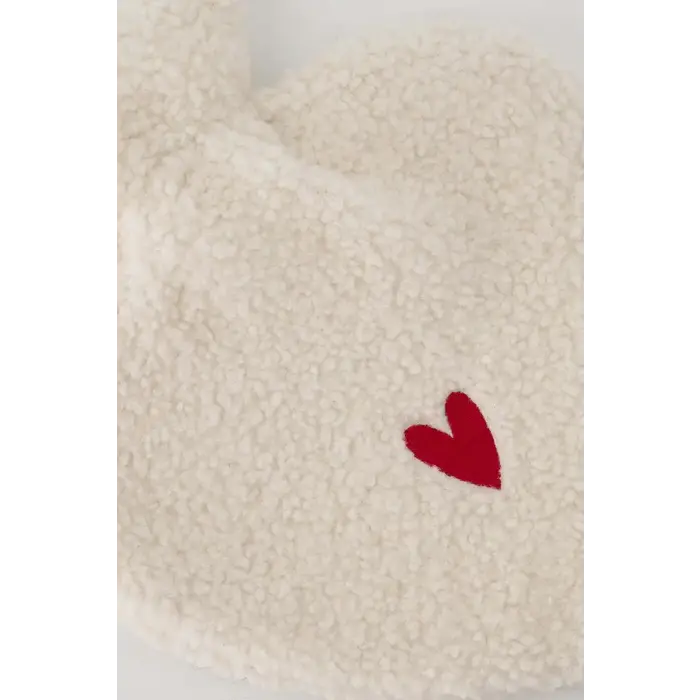 ZUSSS ZUSSS KRUIK TEDDY WIT/ROOD