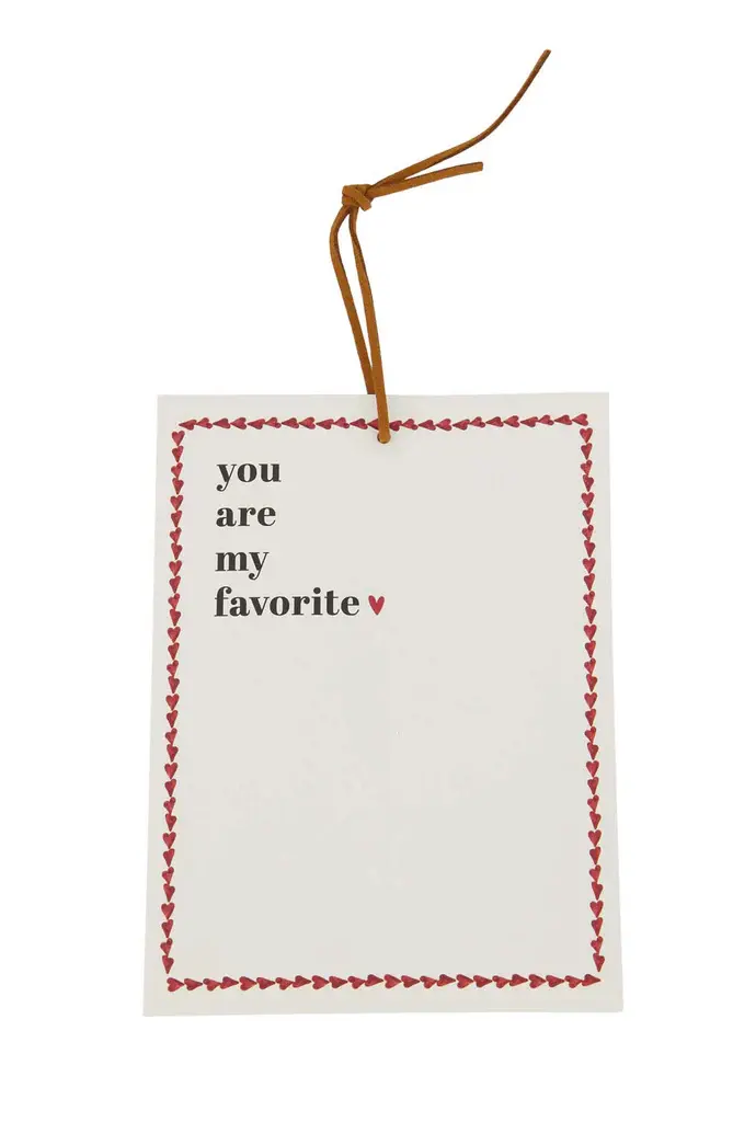 ZUSSS ZUSSS GEURZAKJE FAVORITE WIT/ROOD