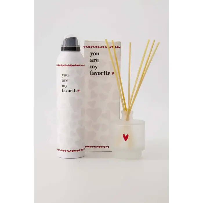 ZUSSS ZUSSS GEURSTOKJES FAVORITE WIT/ROOD