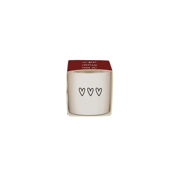 ZUSSS ZUSSS GEURKAARSJE IN WIKKEL HARTJES WIT/ROOD