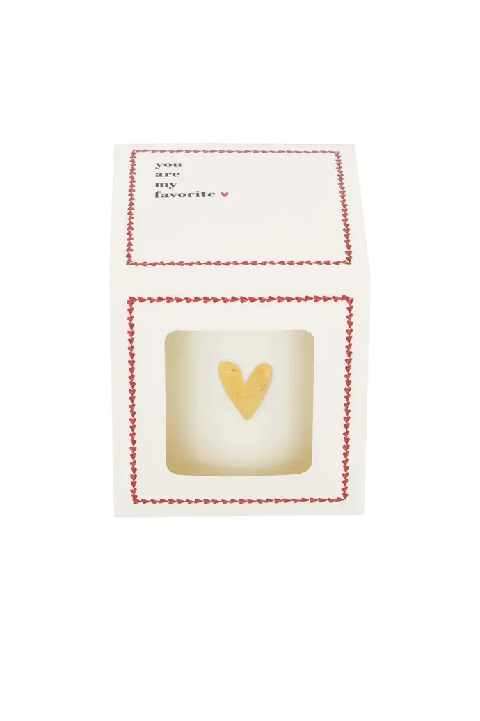 ZUSSS ZUSSS GEURKAARS KERAMIEK IN DOOSJE FAVORITE WIT/ROOD