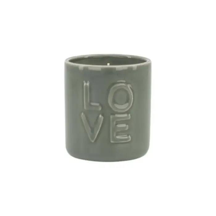 ZUSSS ZUSSS GEURKAARS KERAMIEK LOVE DONKERGROEN