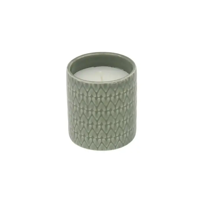 ZUSSS ZUSSS GEURKAARS KERAMIEK HARTJES DONKERGROEN